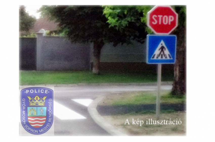 Kerékpáros sérült meg egy Kapuváron történt közúti közlekedési balesetben